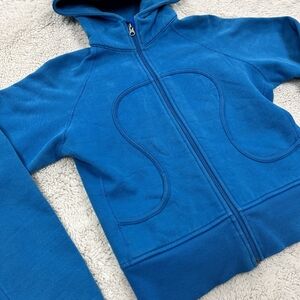 Lululemon Athletica | Scuba Hoodie • Full-Zip Classic • Kayak Blue | Size 6